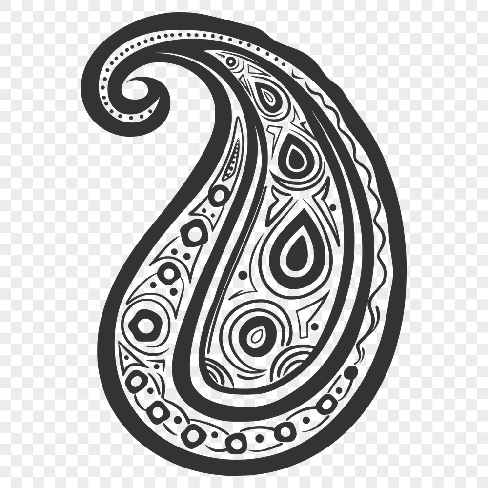 Free Paisley Illustration