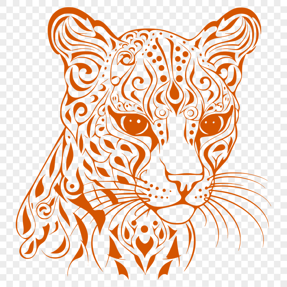 Free Creative Big Cat Design