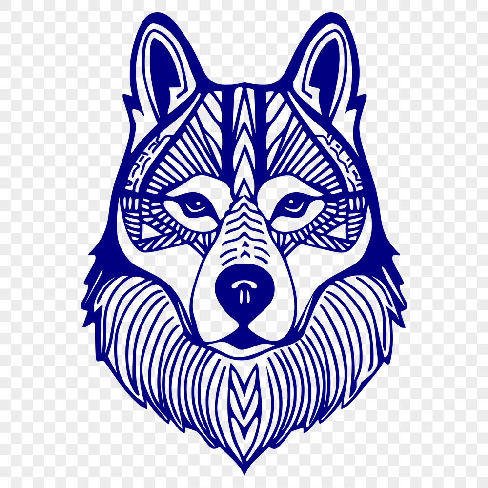 Free Stunning Husky Decal