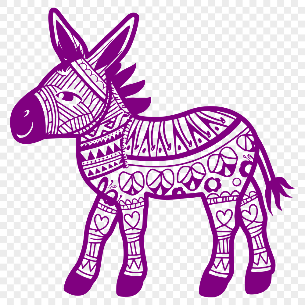 Ornate Donkey - For Animal Project