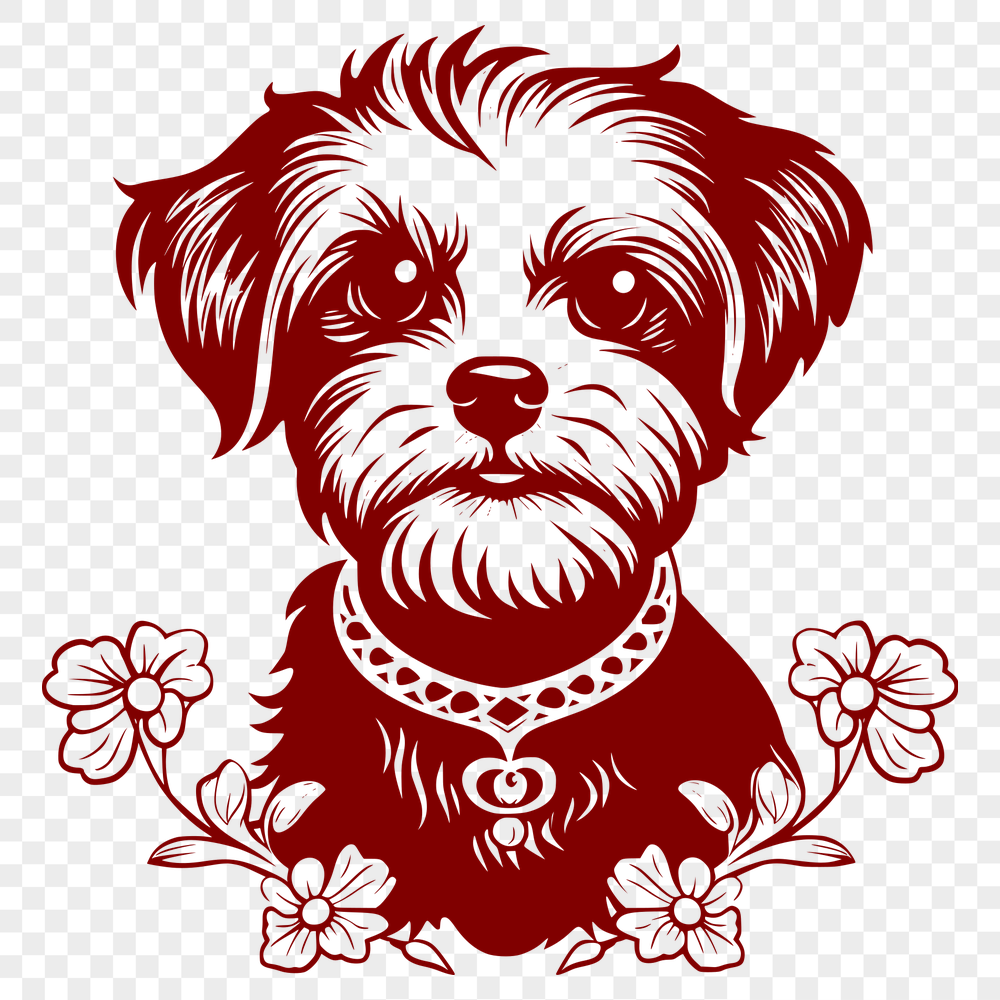 Unique Morkie - For Cricut Project