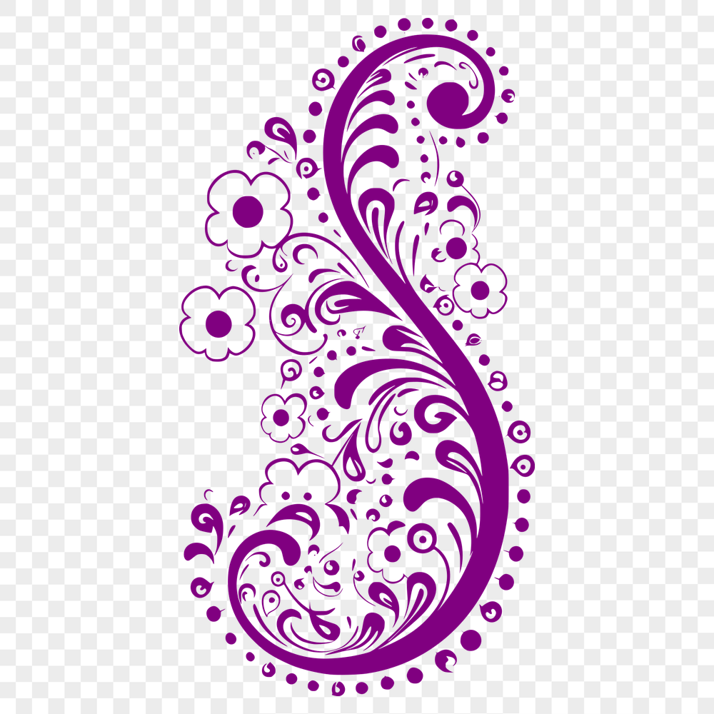 Artistic Paisley SVG