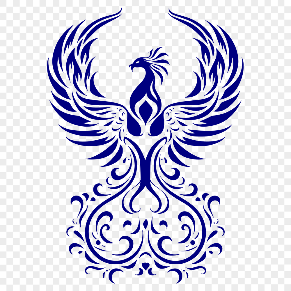 Free Ornate Pheonix Clip Art