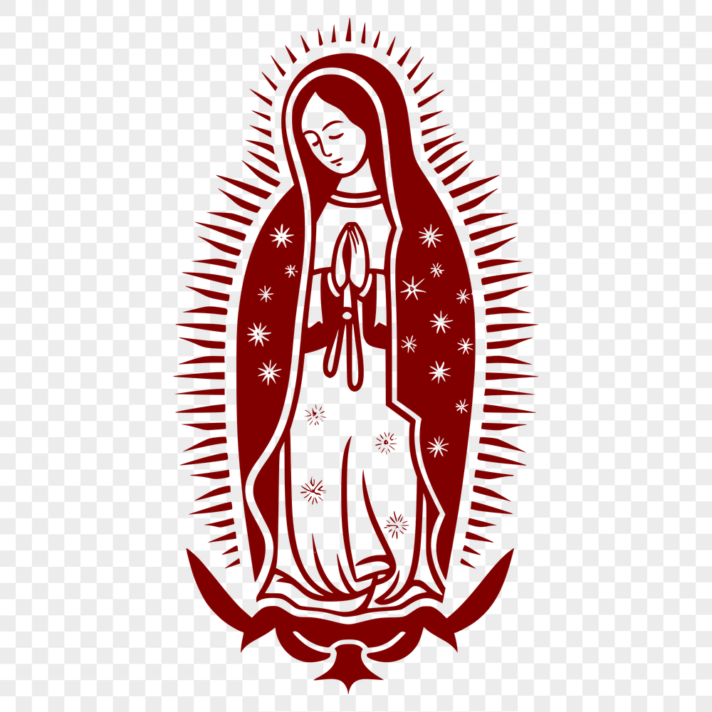 Ornate Our Lady Of Guadalupe  Image