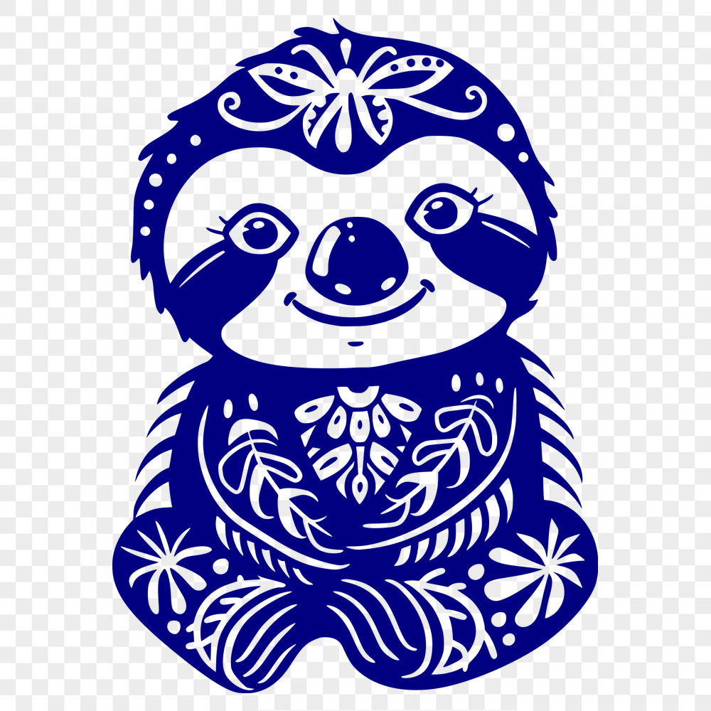 Beautiful Sloth Decal