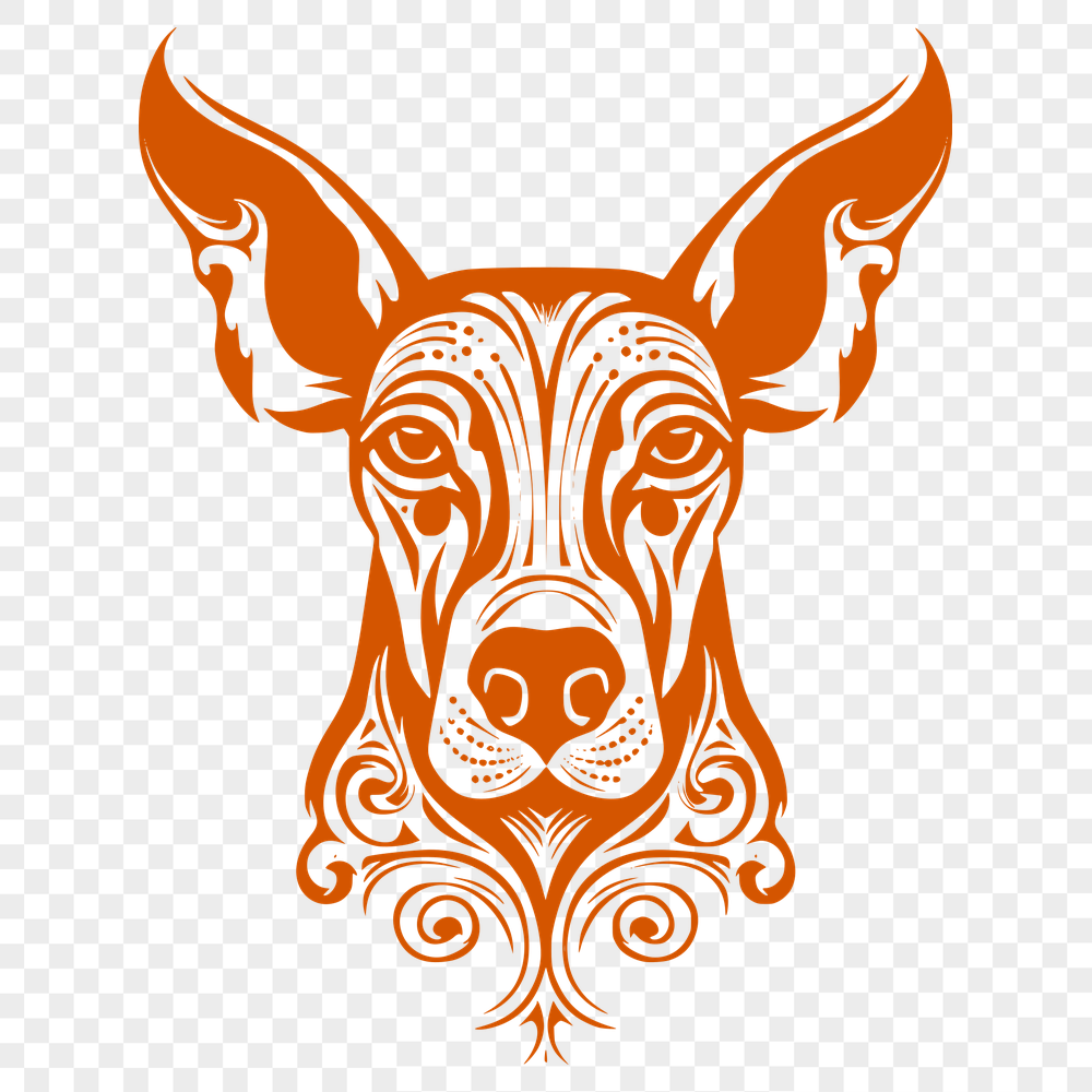 Creative Doberman Pinscher PNG