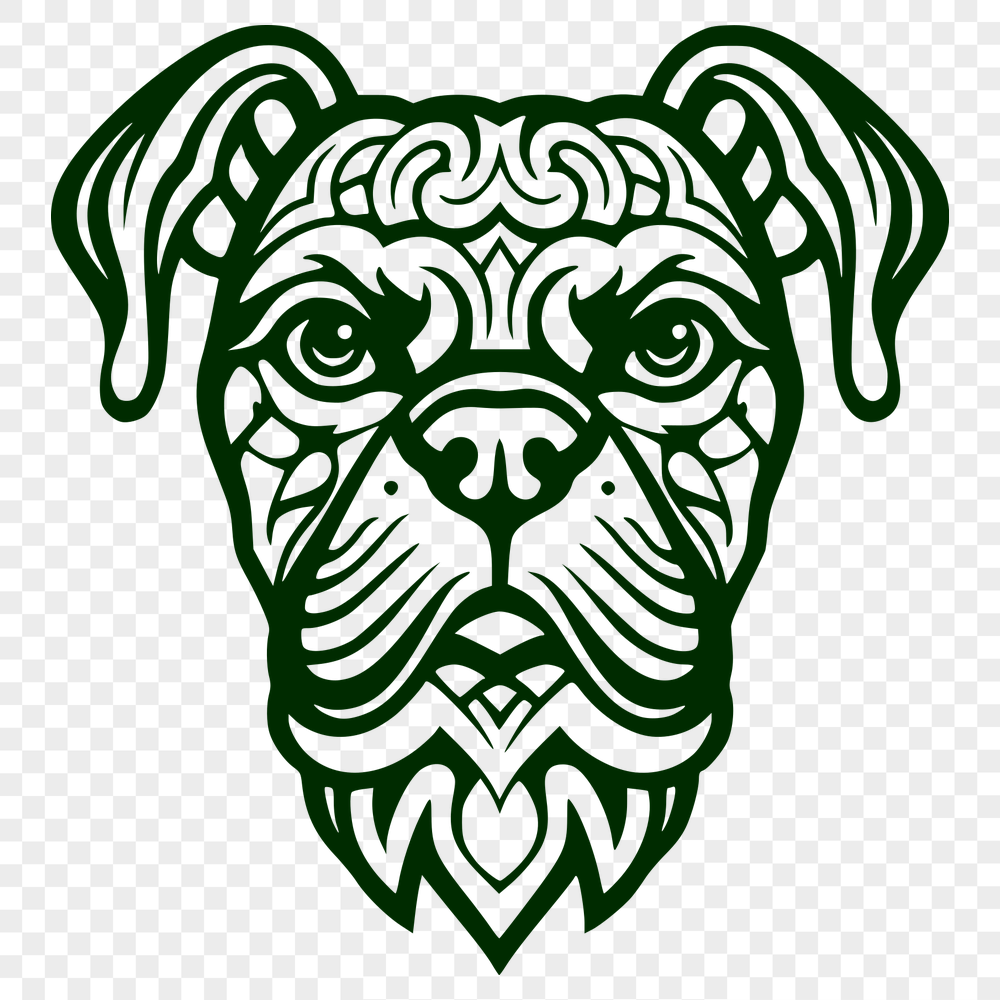 Ornate Dog - Pet SVG