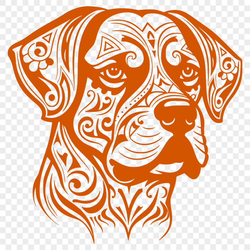 Free Rottweiler Illustration