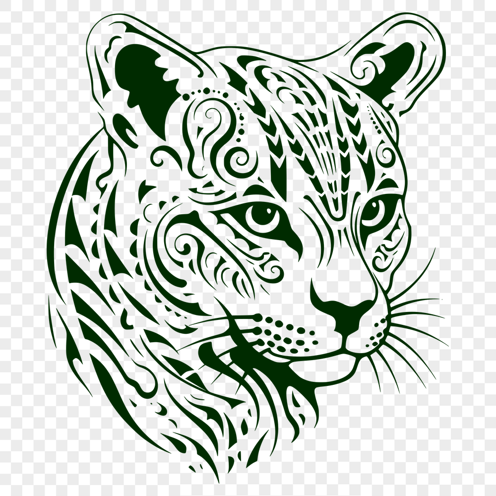 Ornate Big Cat - For Laser Project