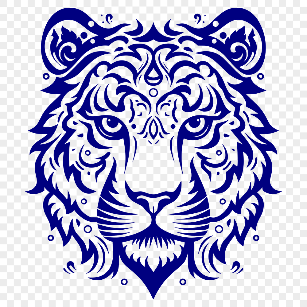 Free Unique Tiger Clipart