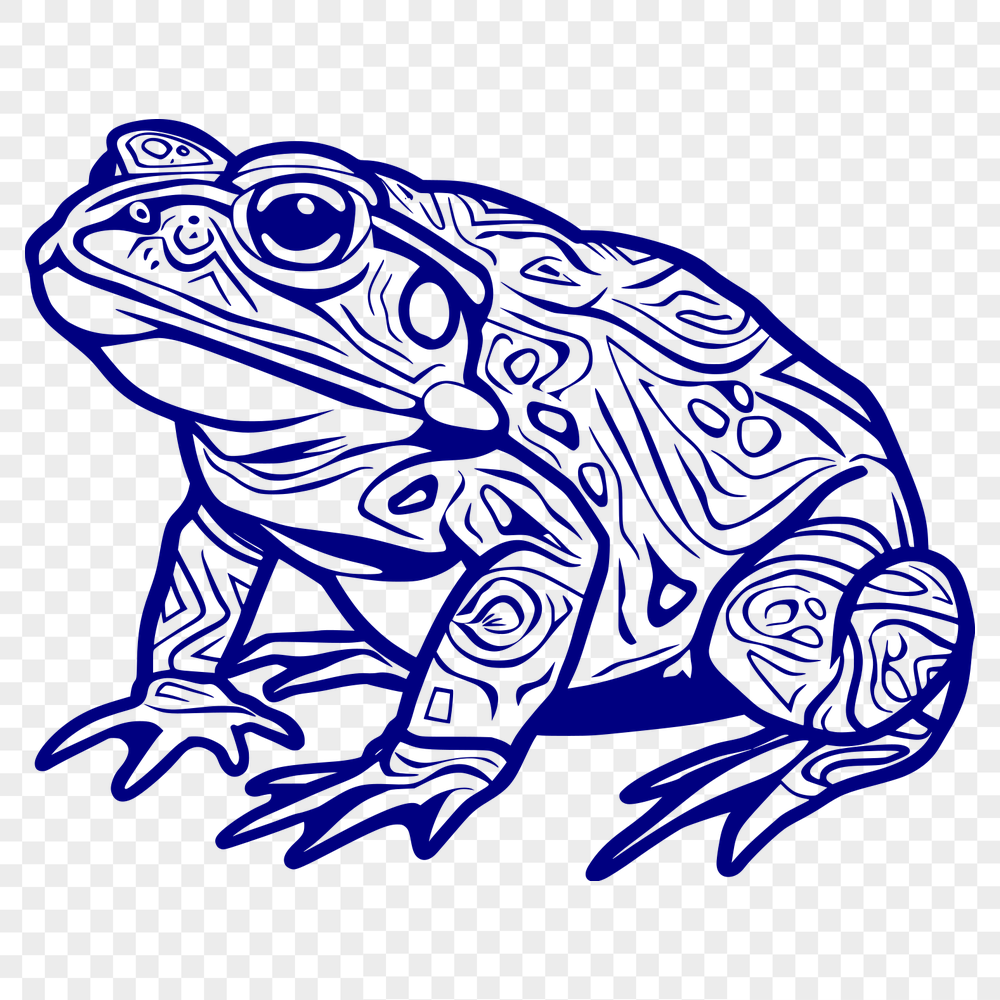 Ornate Toad - For Laser Project