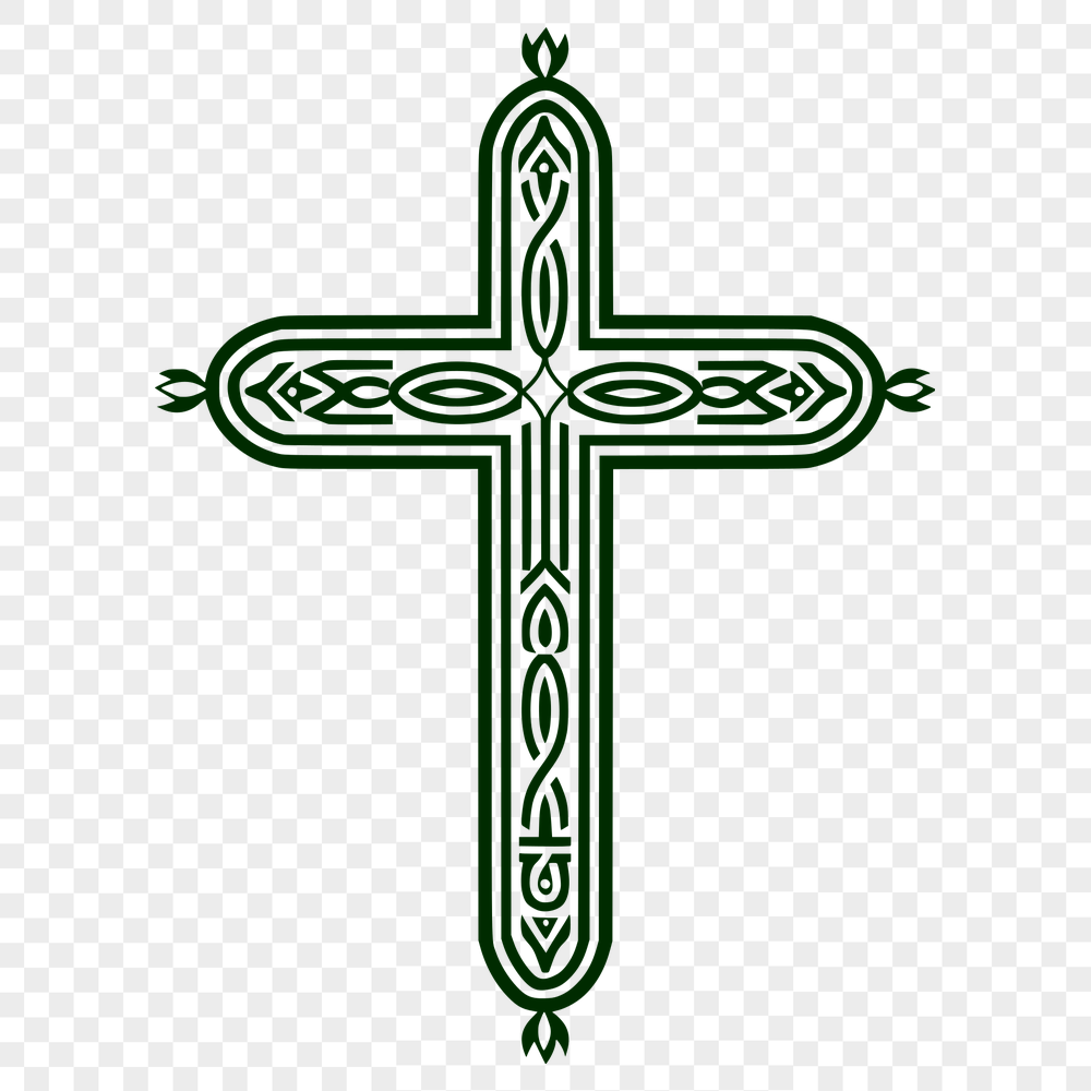 Ornate Cross Clip Art