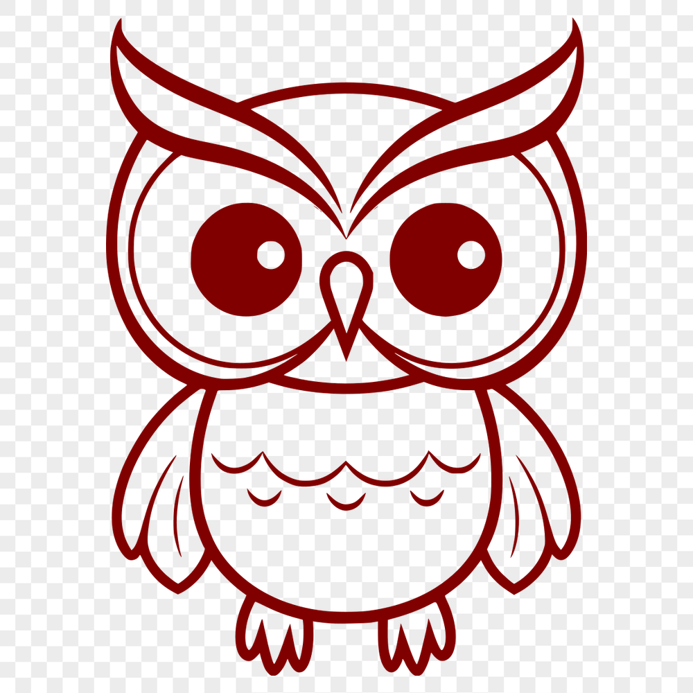 Beautiful Owl Clip Art