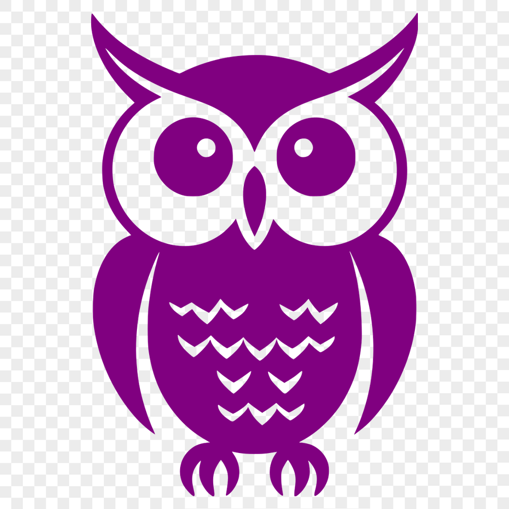 Free Artistic Owl Stencil