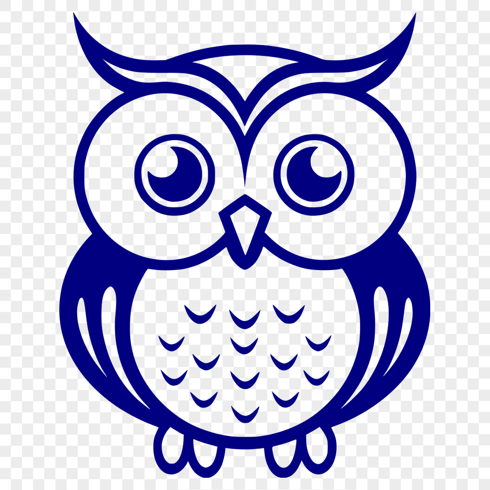 Artistic Owl SVG, PNG, PDF And DXF Files