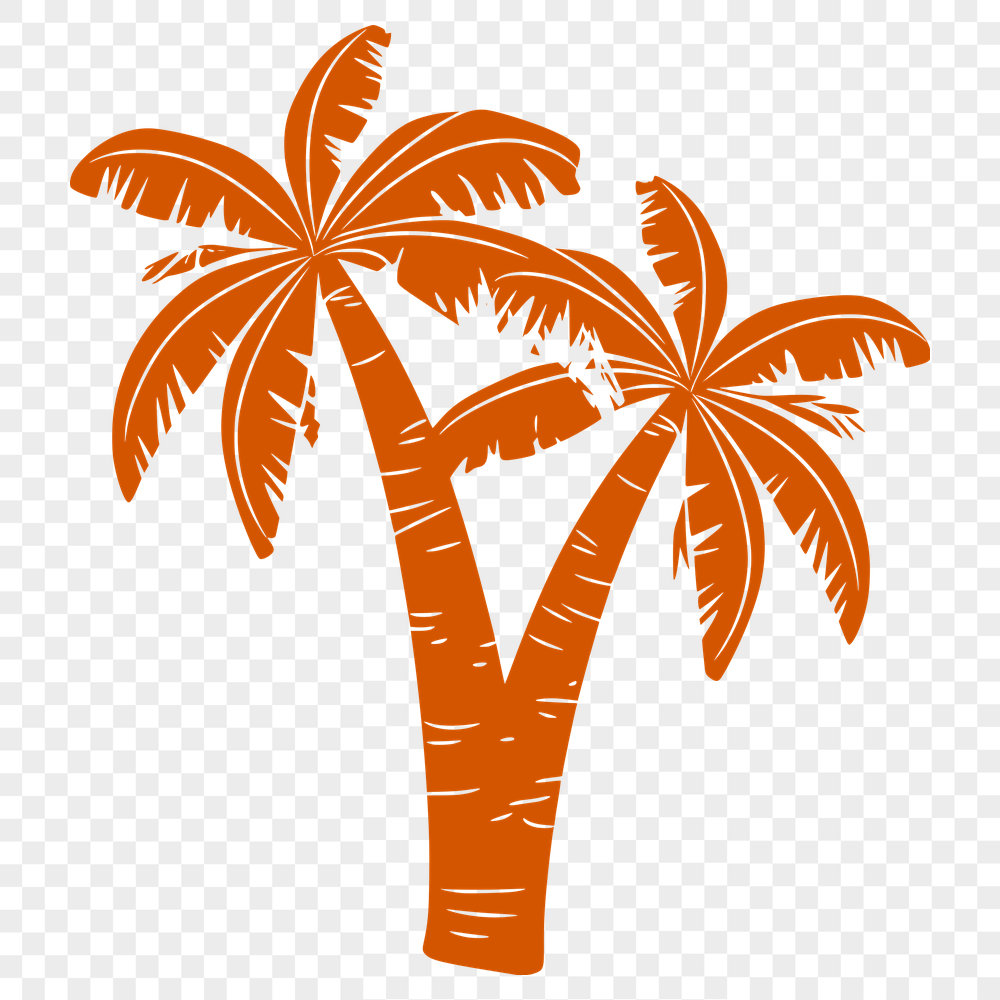 Palm Tree In PDF Format - Free Commercial Use License