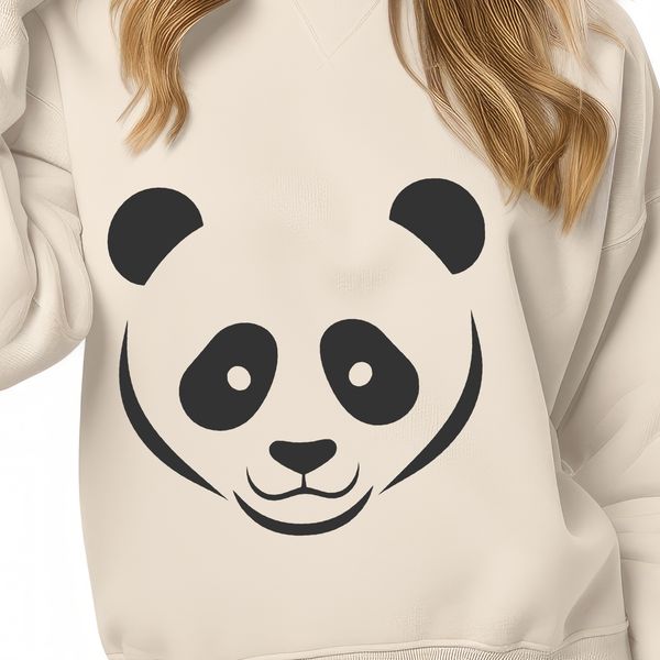 Wildlife Illustration - Panda in Nature A digital illustration of a giant panda in its natural habitat.