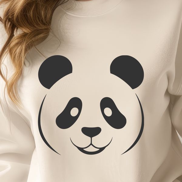 Vector Graphic of a Cute Panda A high-quality illustration of a panda in vector format.