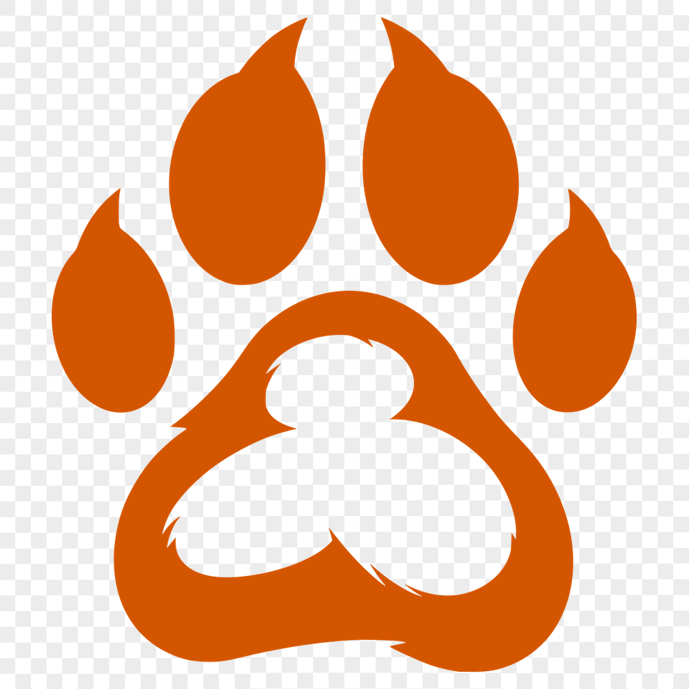 Unique Animal Paw In DXF Free Commercial Use Download