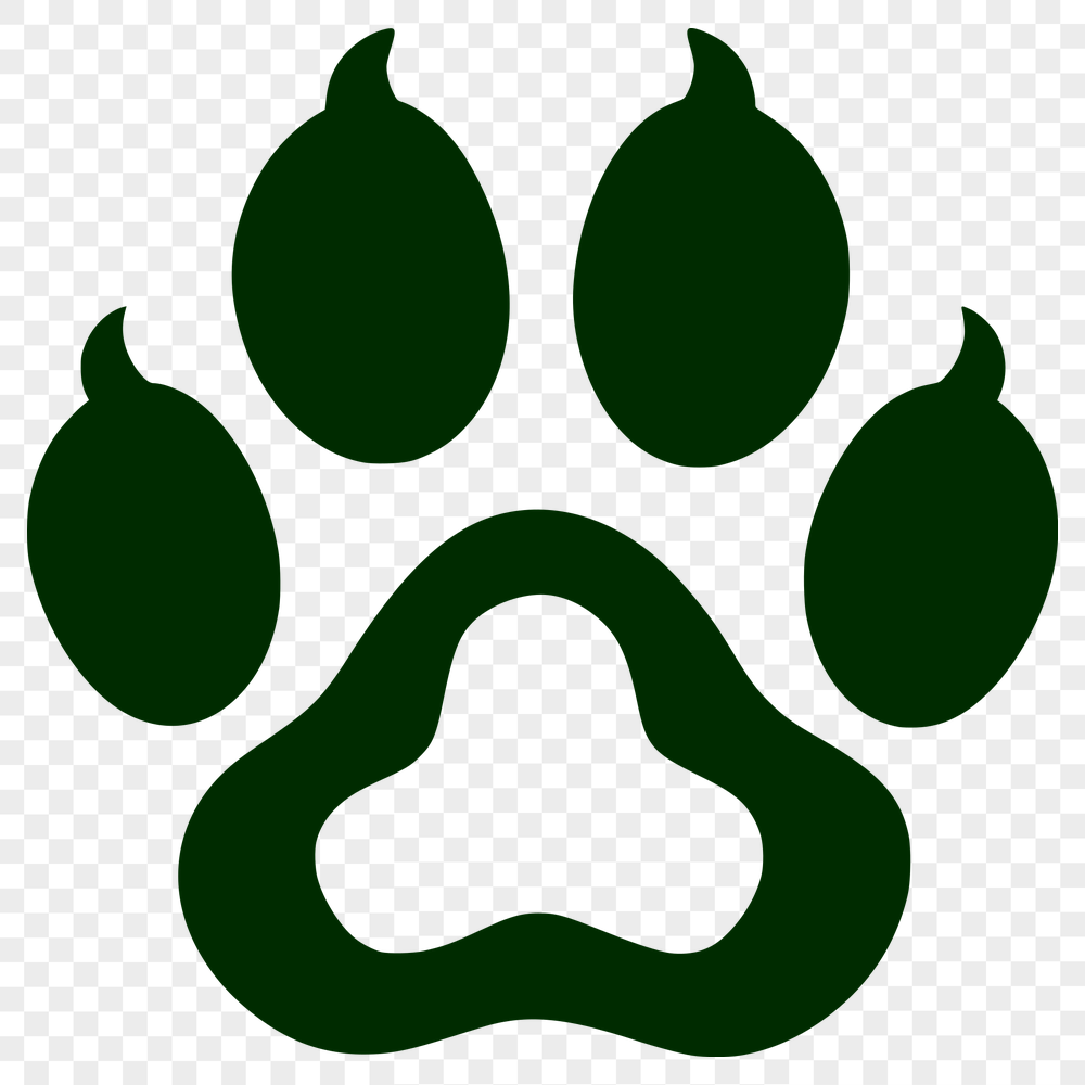 Unique Animal Paw In DXF - Free Download