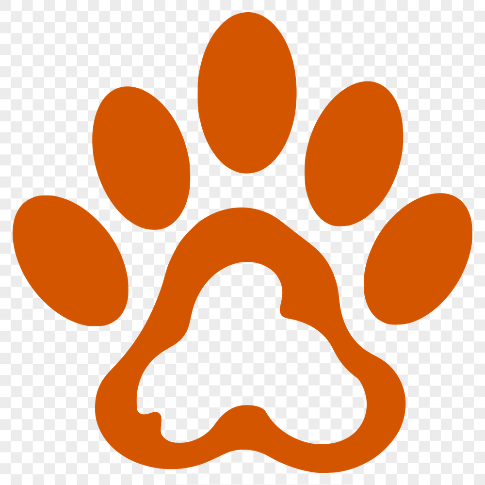 Unique Paw Digital Drawing PNG - Free Download