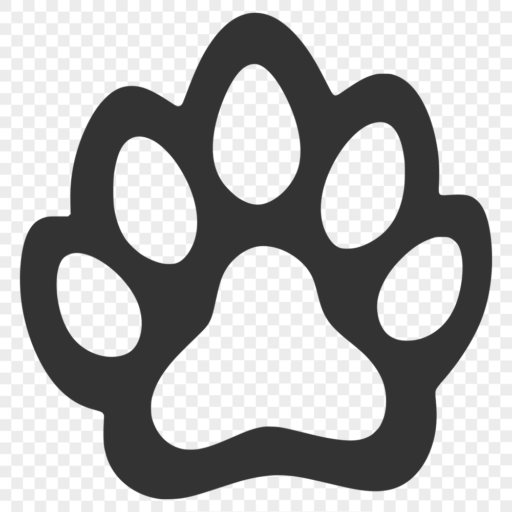 Paw Digital Art In SVG, PNG, PDF And DXF Formats