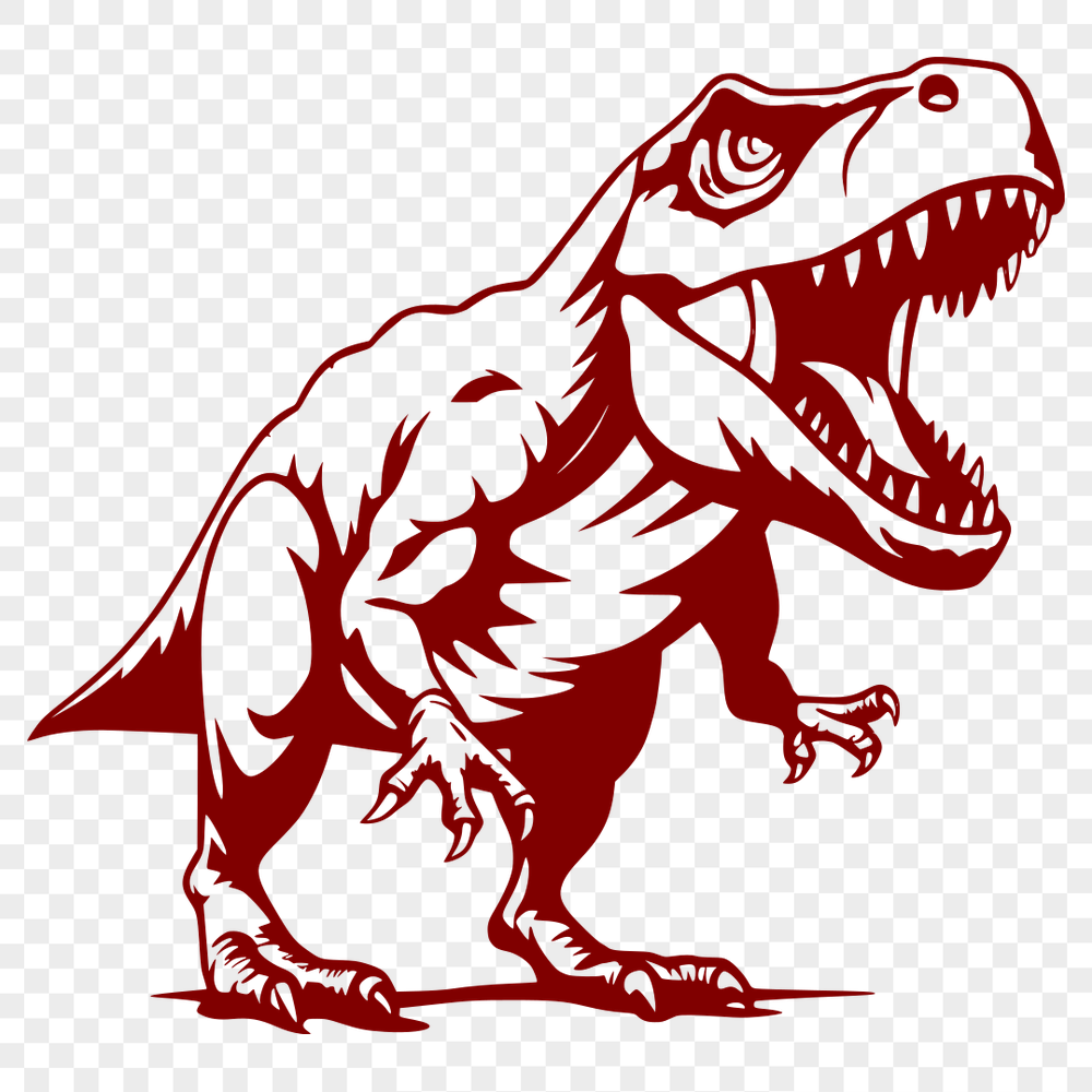 Creative Dinosaur Vector Image