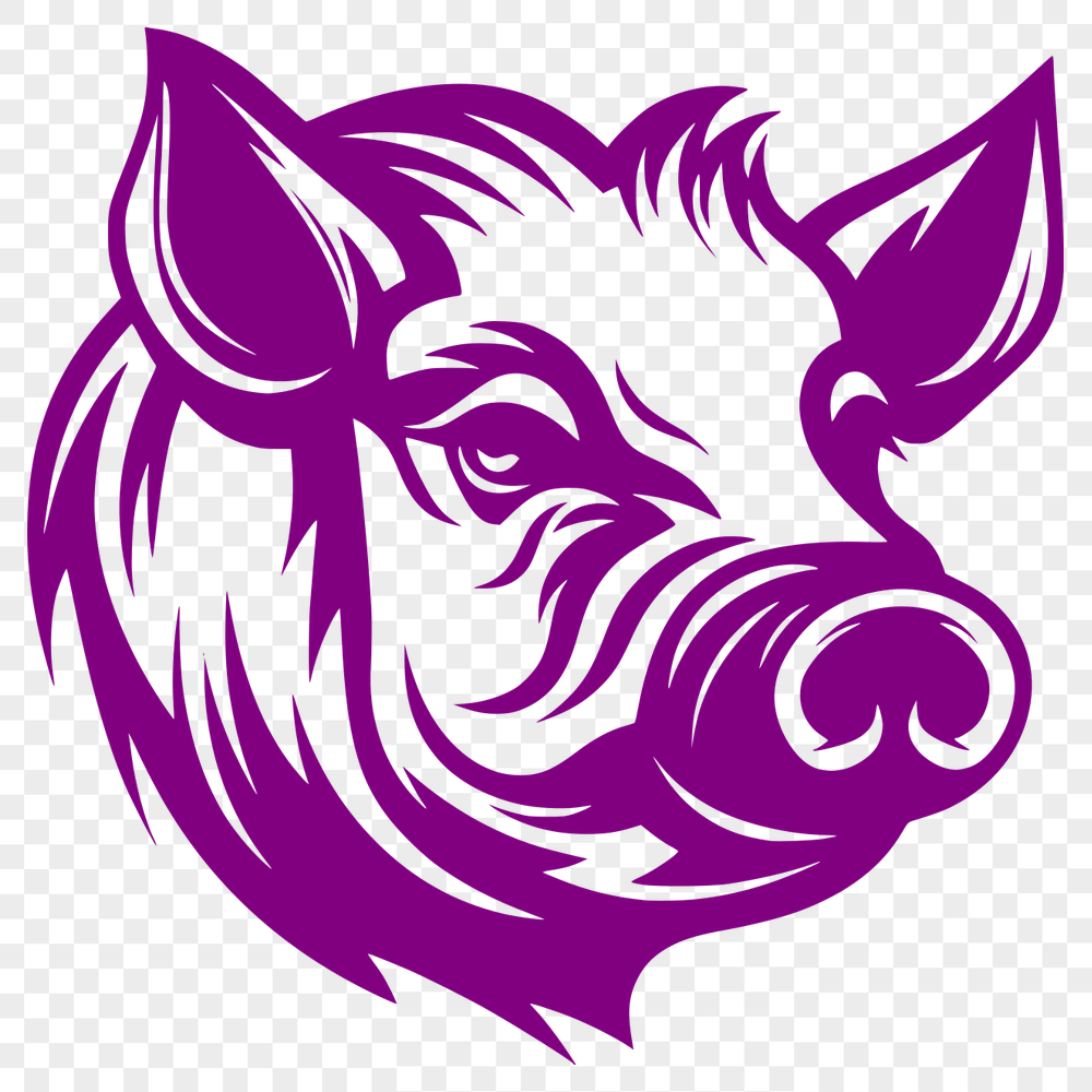 Creative Hog Clip Art