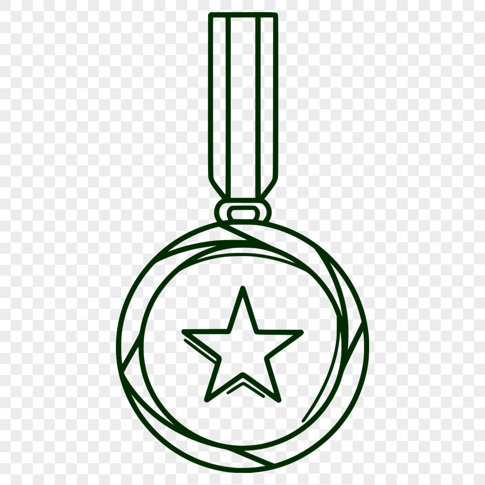 Unique Medal In PNG Format - Free Download