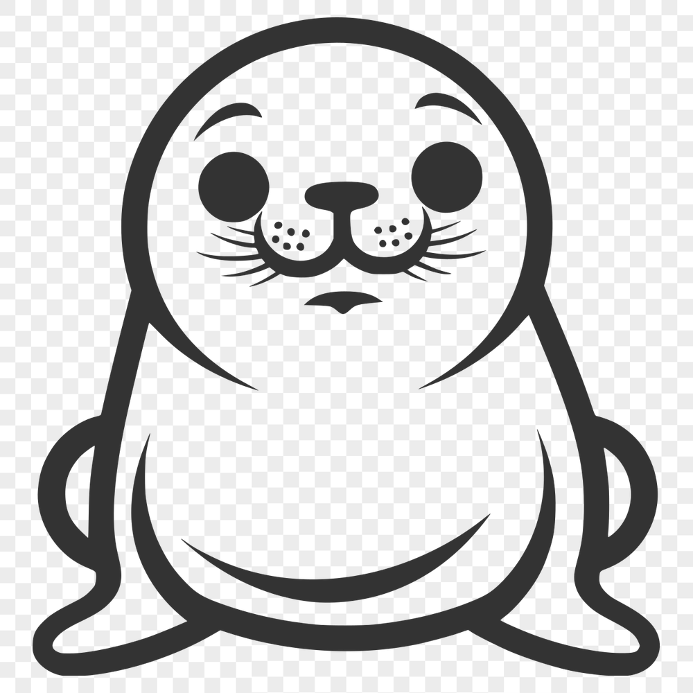 Artistic Seal SVG