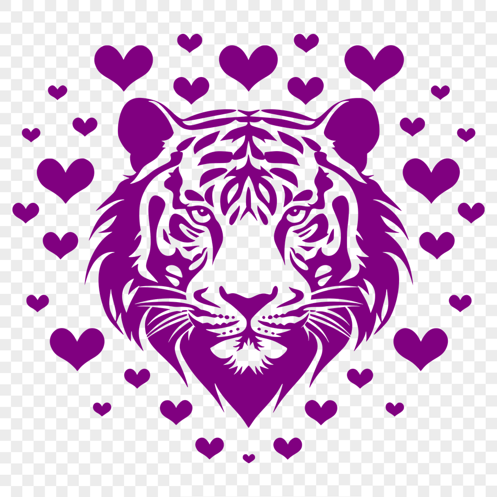 Free Beautiful Tiger Design