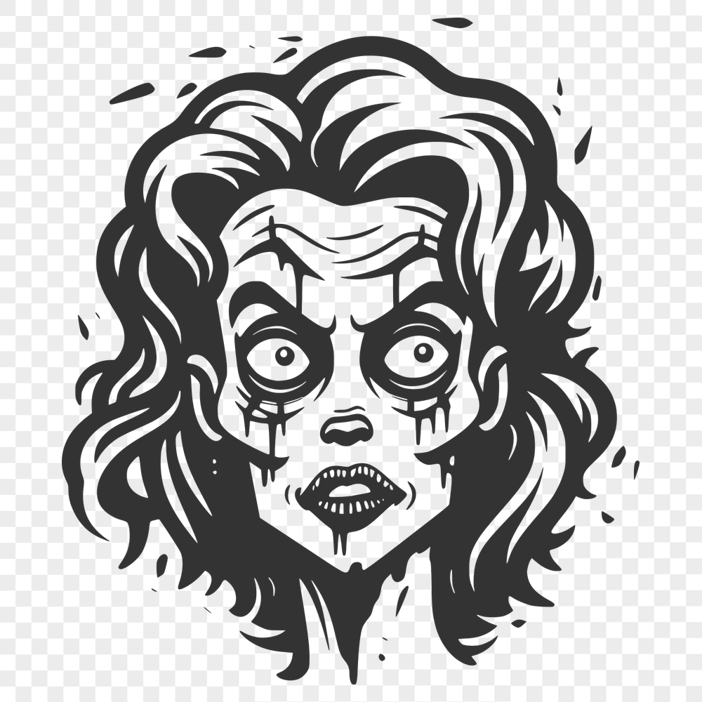 Stunning Zombie SVG