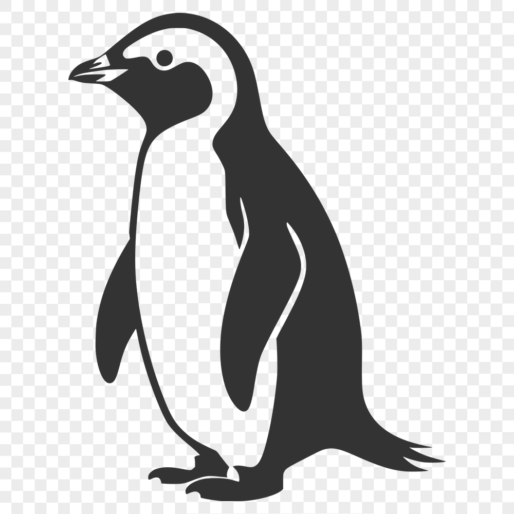 Creative Penguin Printable Artwork