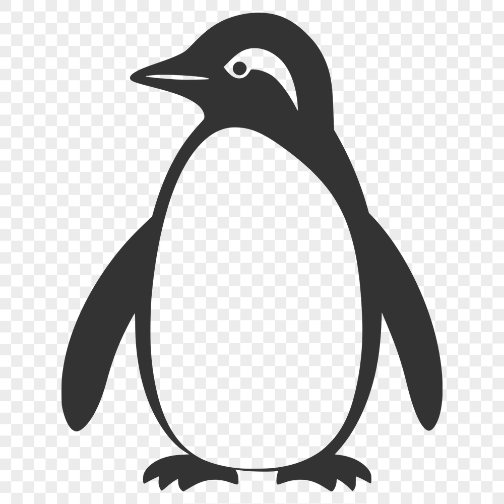 Free Stunning Penguin Digital Artwork