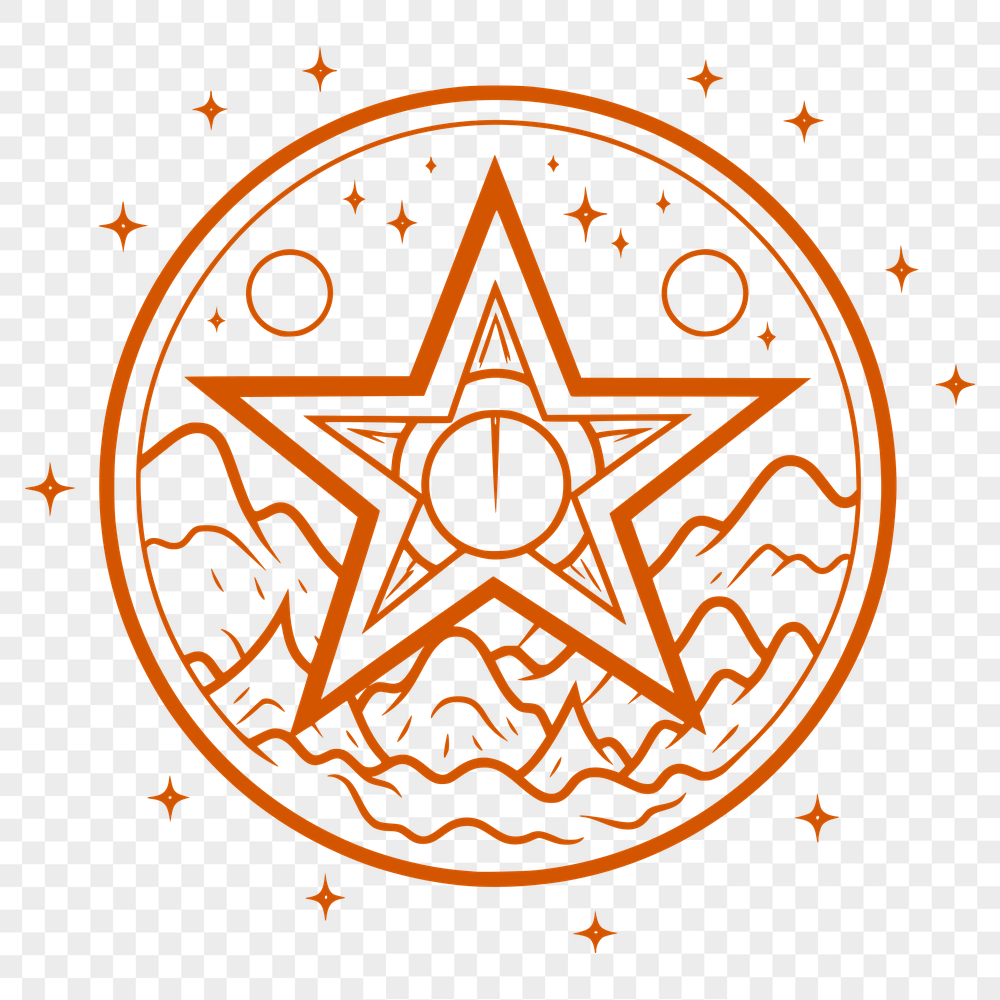 Artistic Pentagram PDF