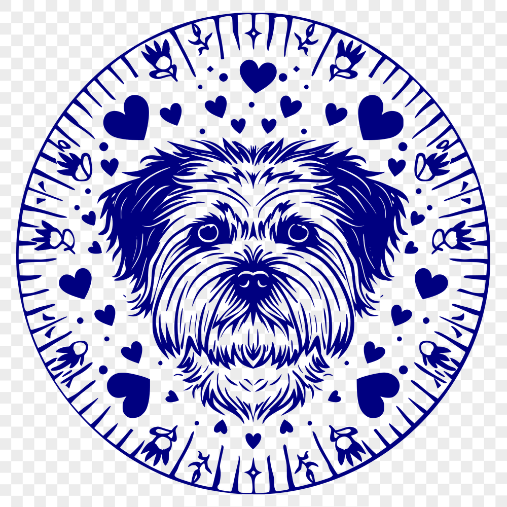 Free Unique Havanese Digital Drawing