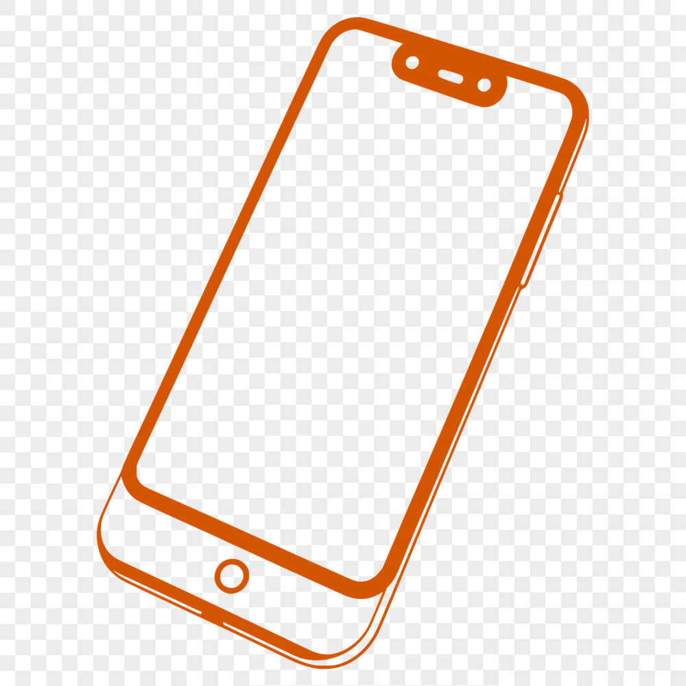 A digital representation of a modern smartphone with various screen elements.