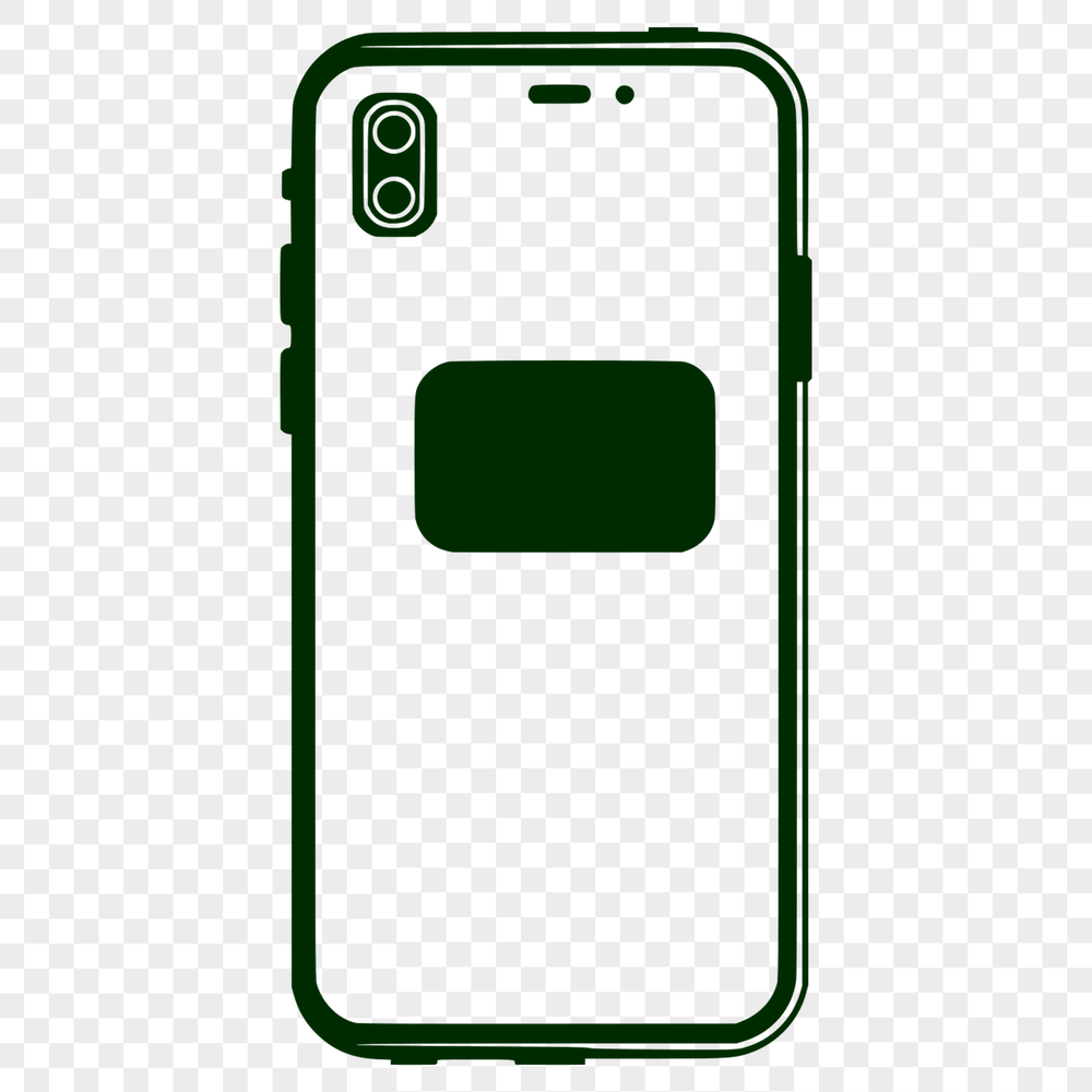 Modern Smartphone Illustration A detailed illustration of a modern smartphone with sleek design and features.