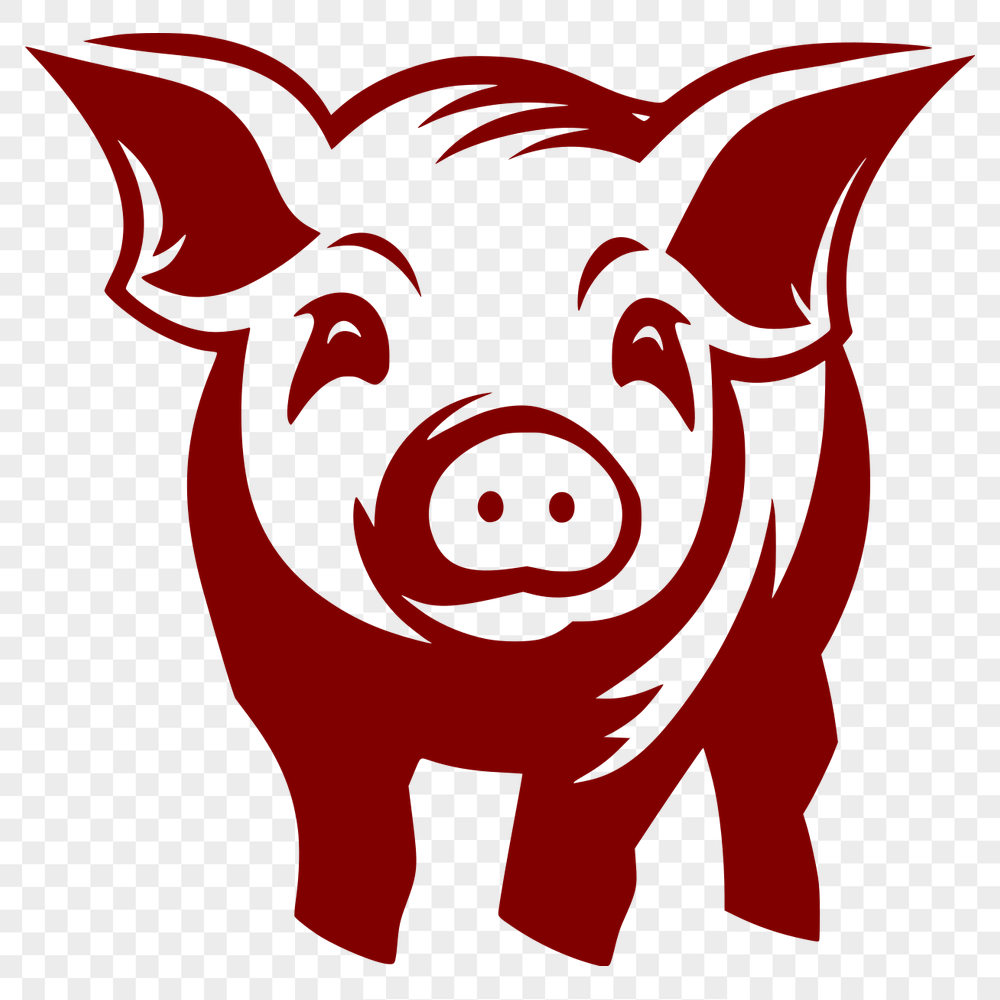 Beautiful Pig Clipart