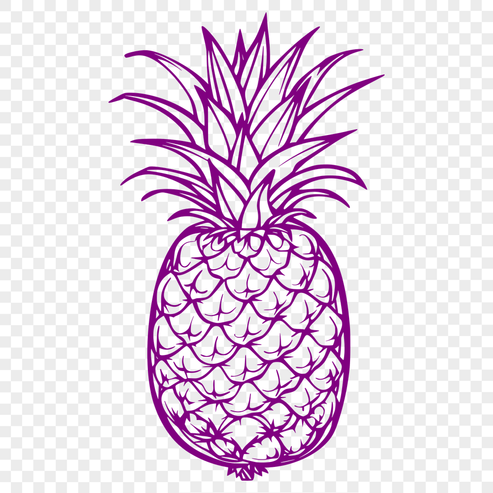 Stunning Pineapple - For Glowforge Project