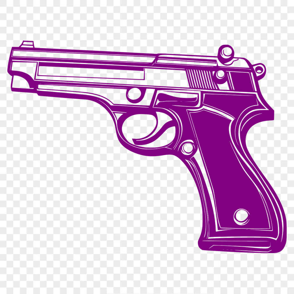 Unique Gun Decal - Free SVG Download