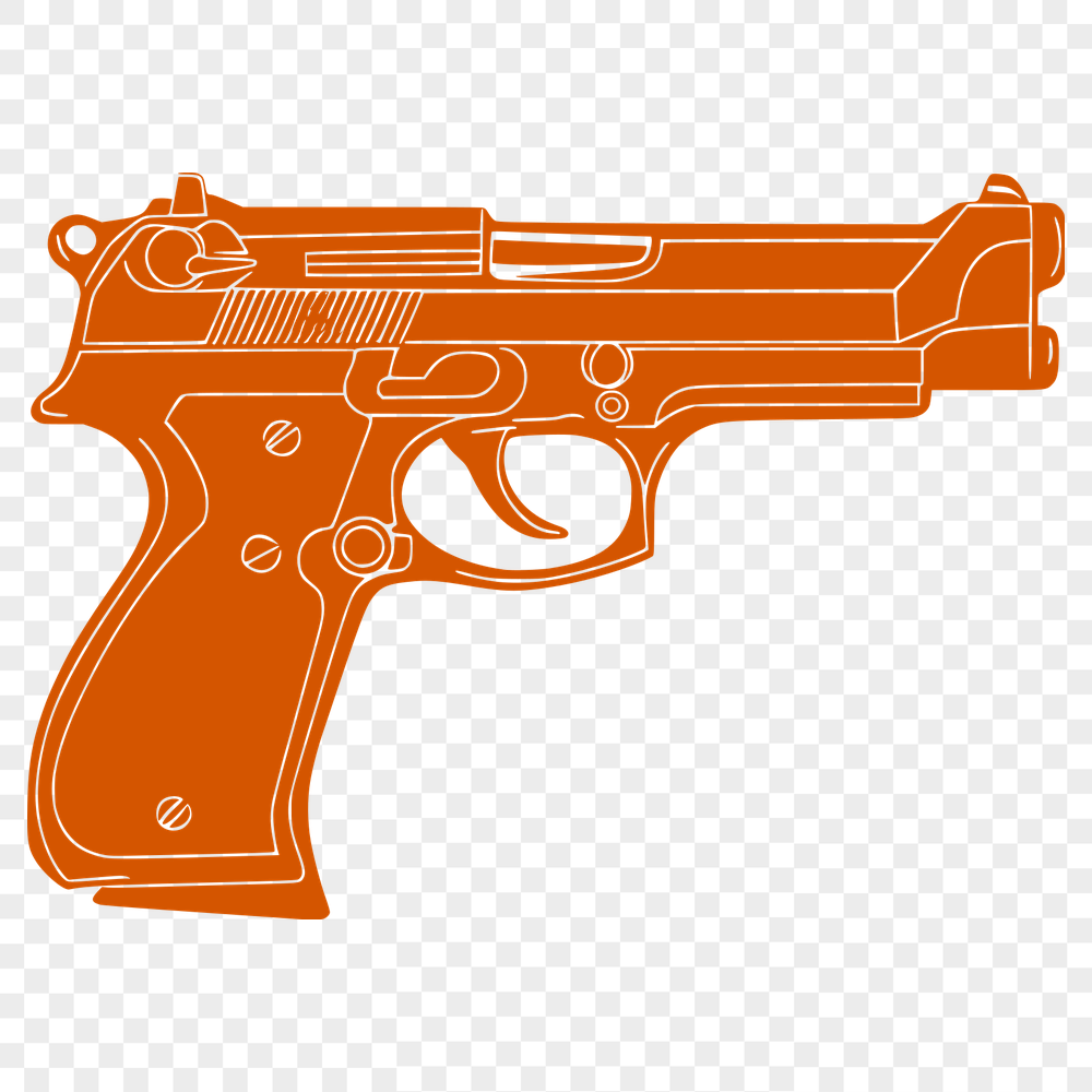 Creative Gun - PNG For Commercial Use