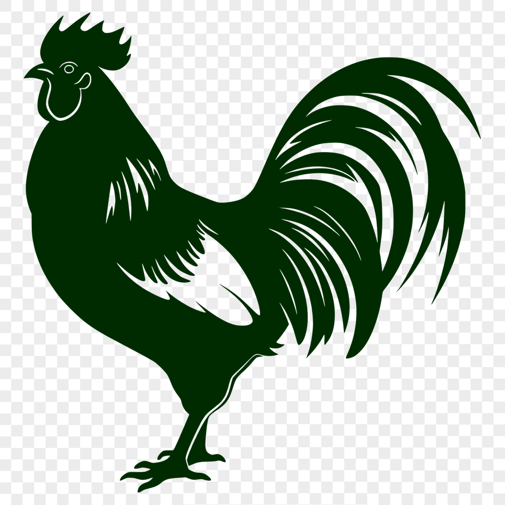 Artistic Cockerel Design