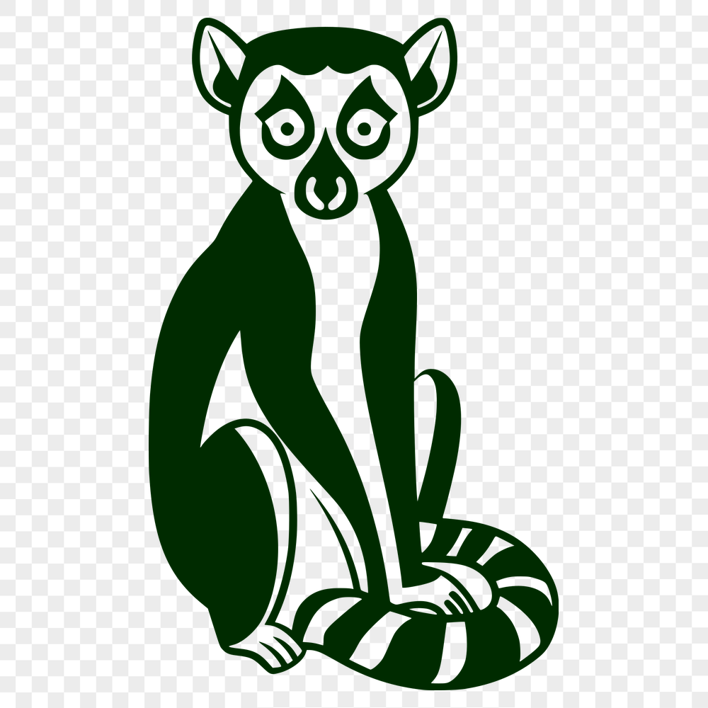 Free Stunning Lemur Printable Image