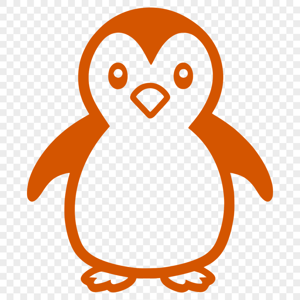 Unique Penguin - For Sublimation Project