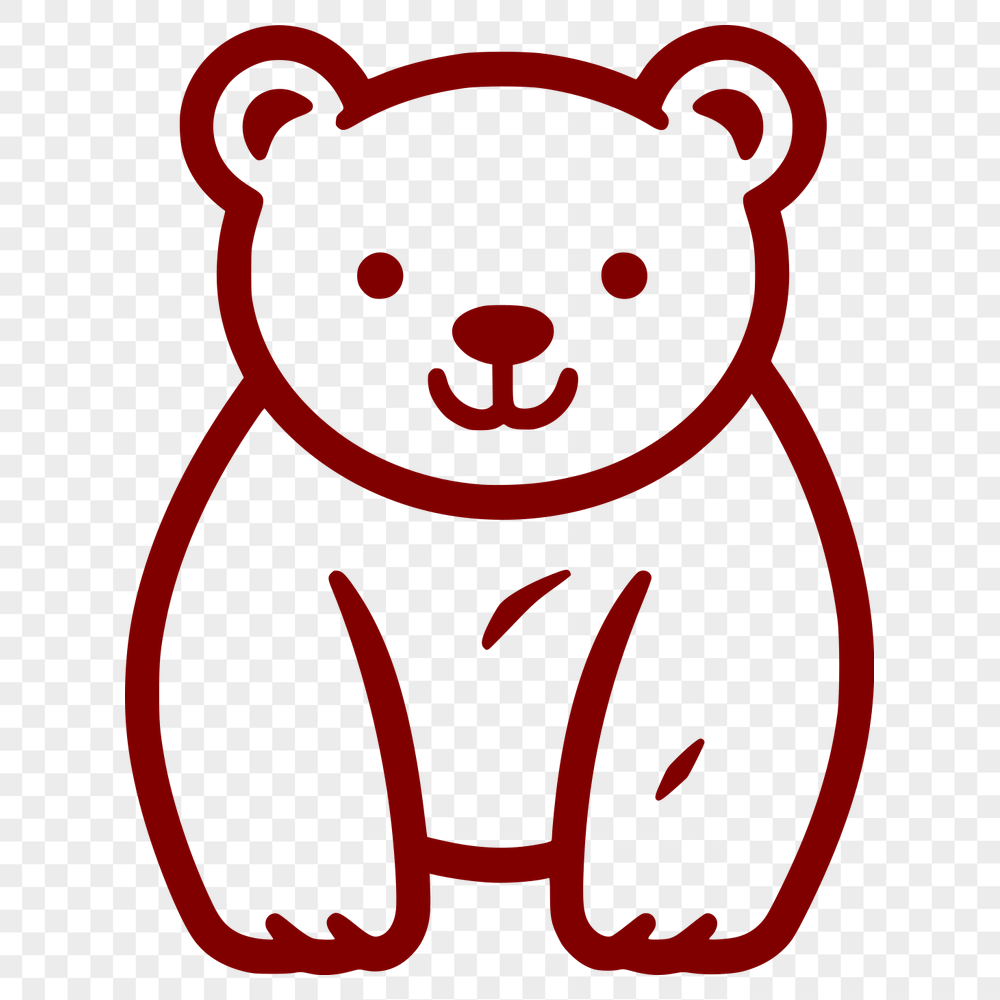 Unique Polar Bear Clipart