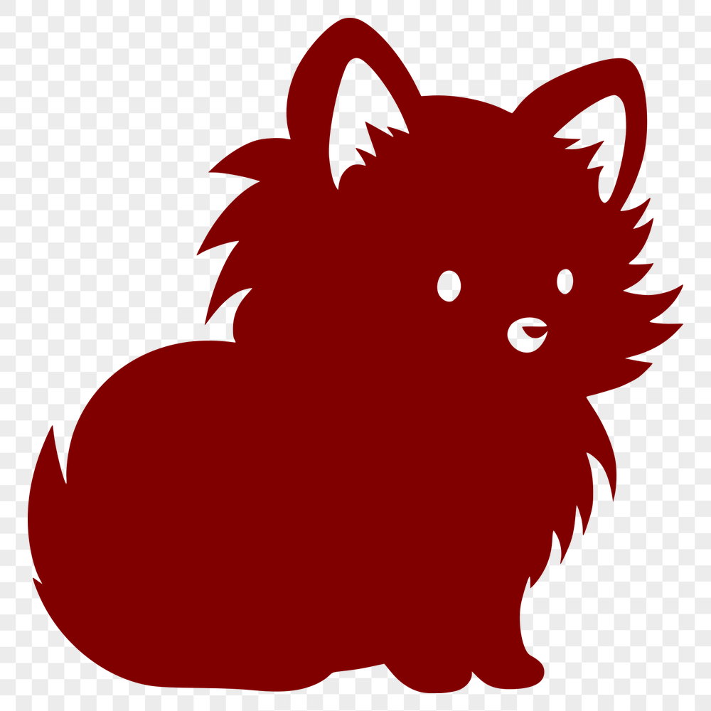 Free Pomeranian SVG, PNG, PDF And DXF Files