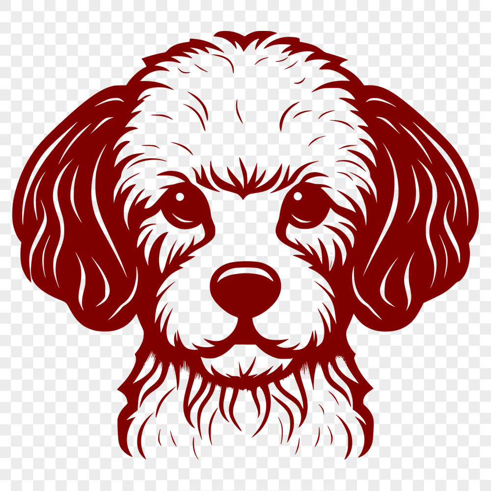 Free Creative Poodle Illustration