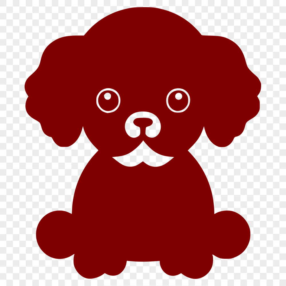 Unique Poodle Printable Artwork