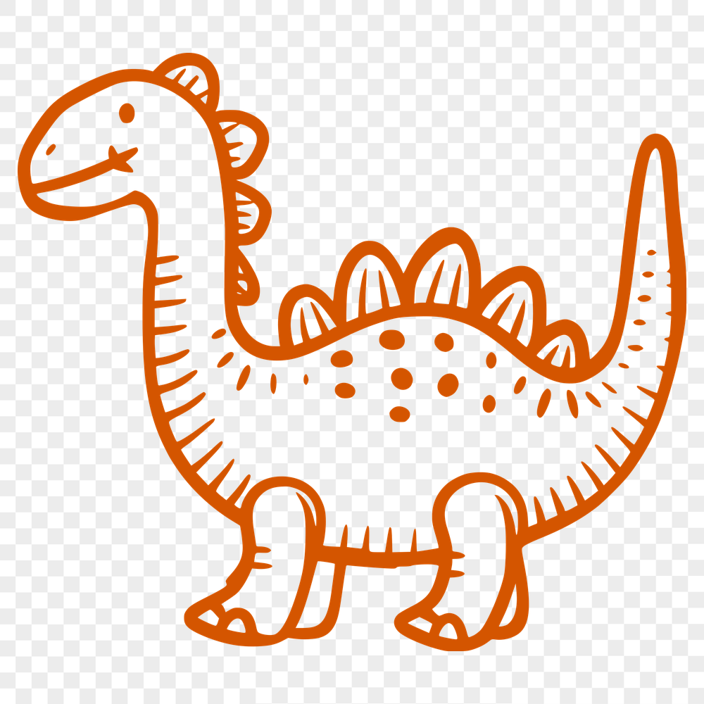 Unique Dinosaur - Cricut DXF